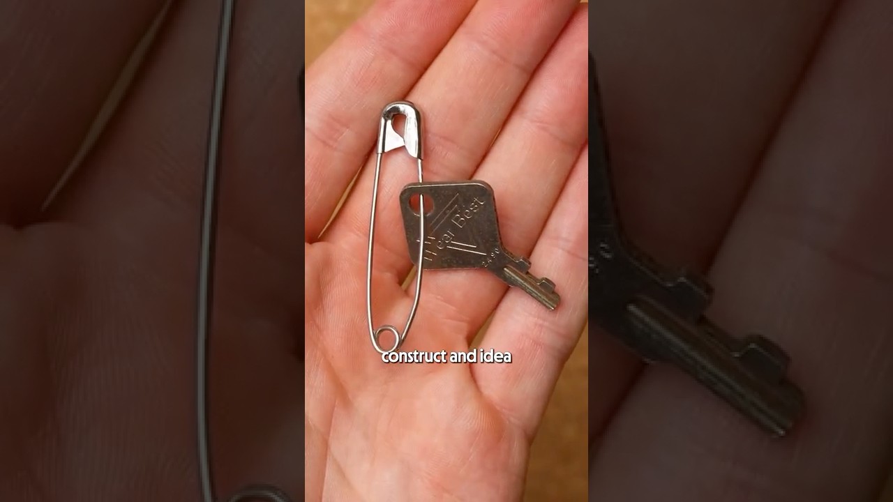A safety pin for your keys?