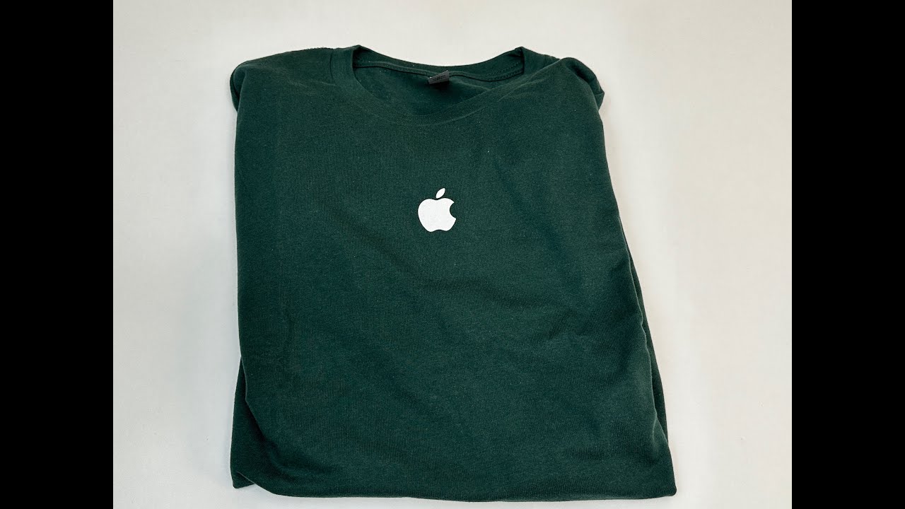 Apple Employee T-shirt Swag Unboxing!