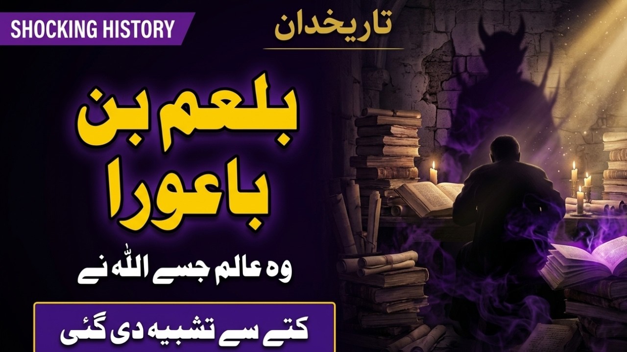 Balam Bin Baura Ka Ibratnaak Anjaam | The Scholar Who Sold His Knowledge to Shaitan | Quranic Story