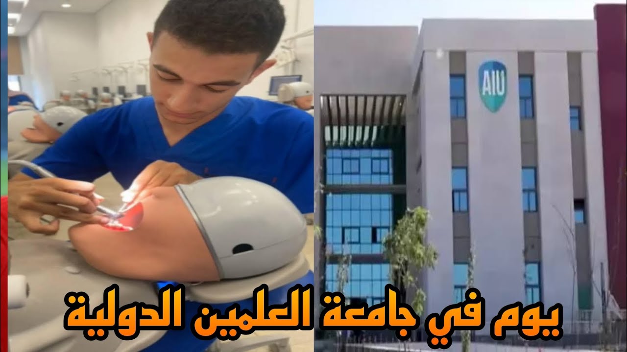 يوم في حياة طالب طب اسنان في جامعة العلمين الدولية 💥