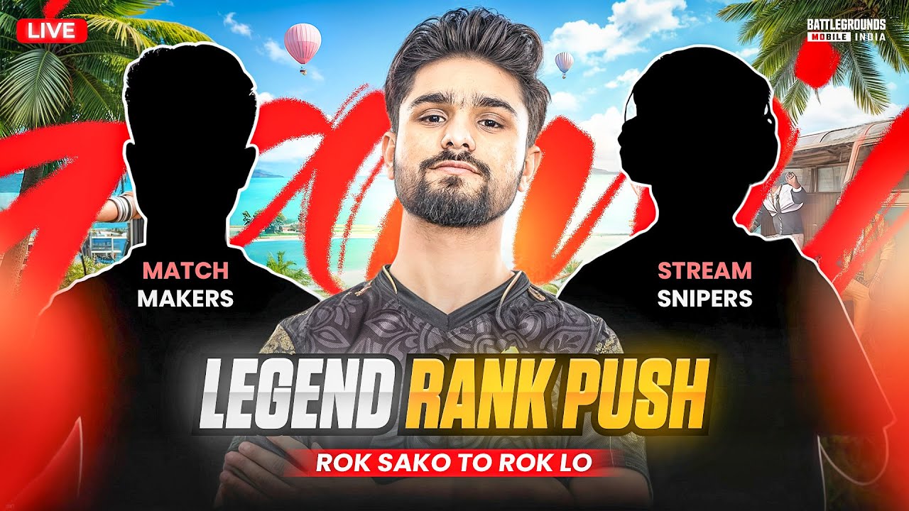 STREAMING TILL I REACH LEGEND | SERIOURS ULTIMATE RANK PUSH | BGMI LIVE