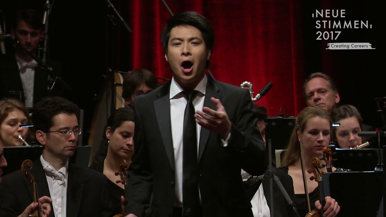 NEUE STIMMEN 2017 - Final: Mingjie Lei sings 