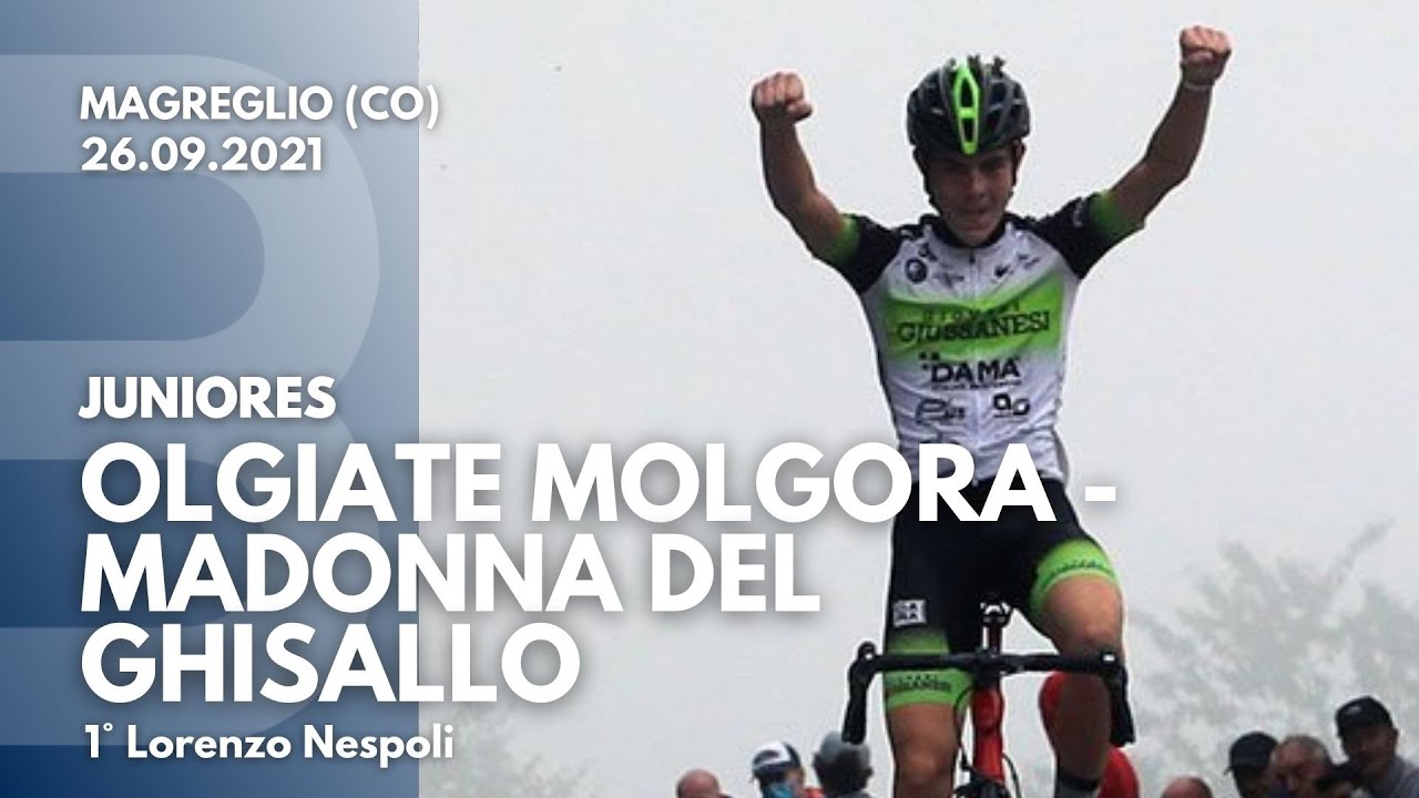 Lo junior Lorenzo Nespoli vince la Olgiate Molgora - Ghisallo 2021