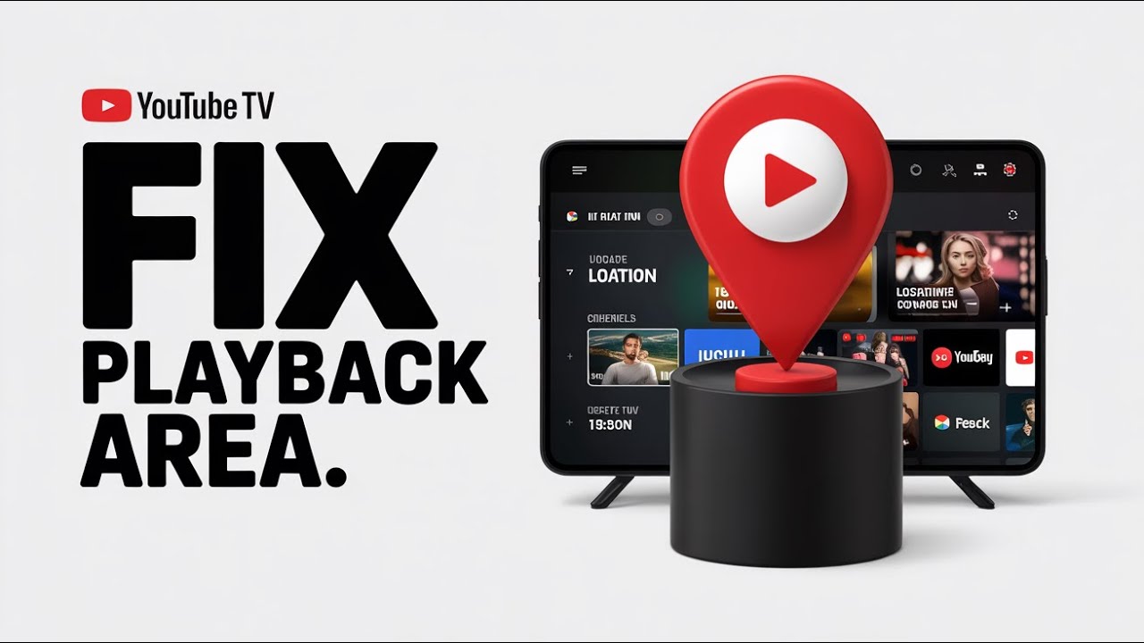 How to Verify the Playback Area on YouTube TV (Update Location for Local Channels)