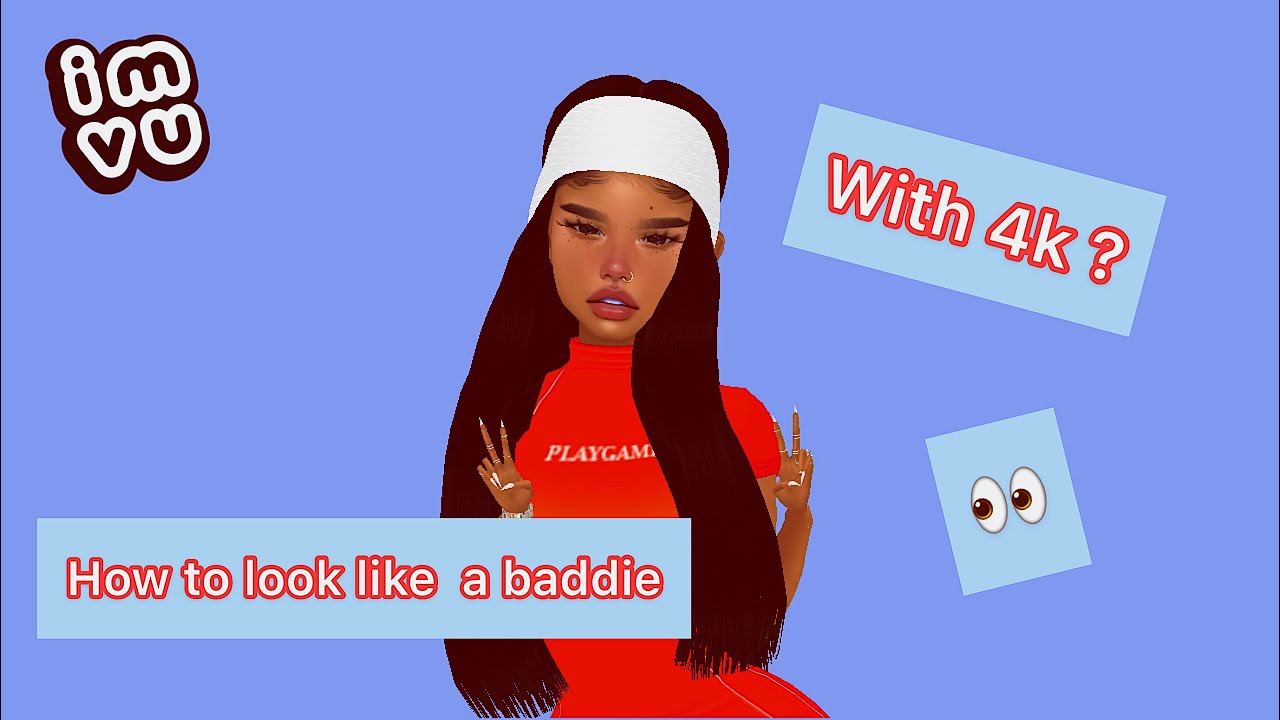 How to look like a baddie with 4k credits|| IMVU