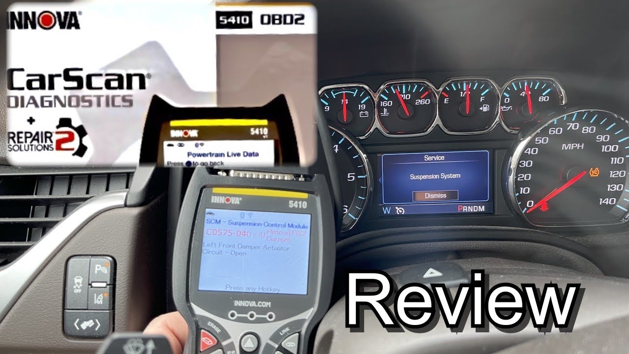 Innova 5410 ODB2 Car Scan Diagnostics Repair Solutions 2 - Review