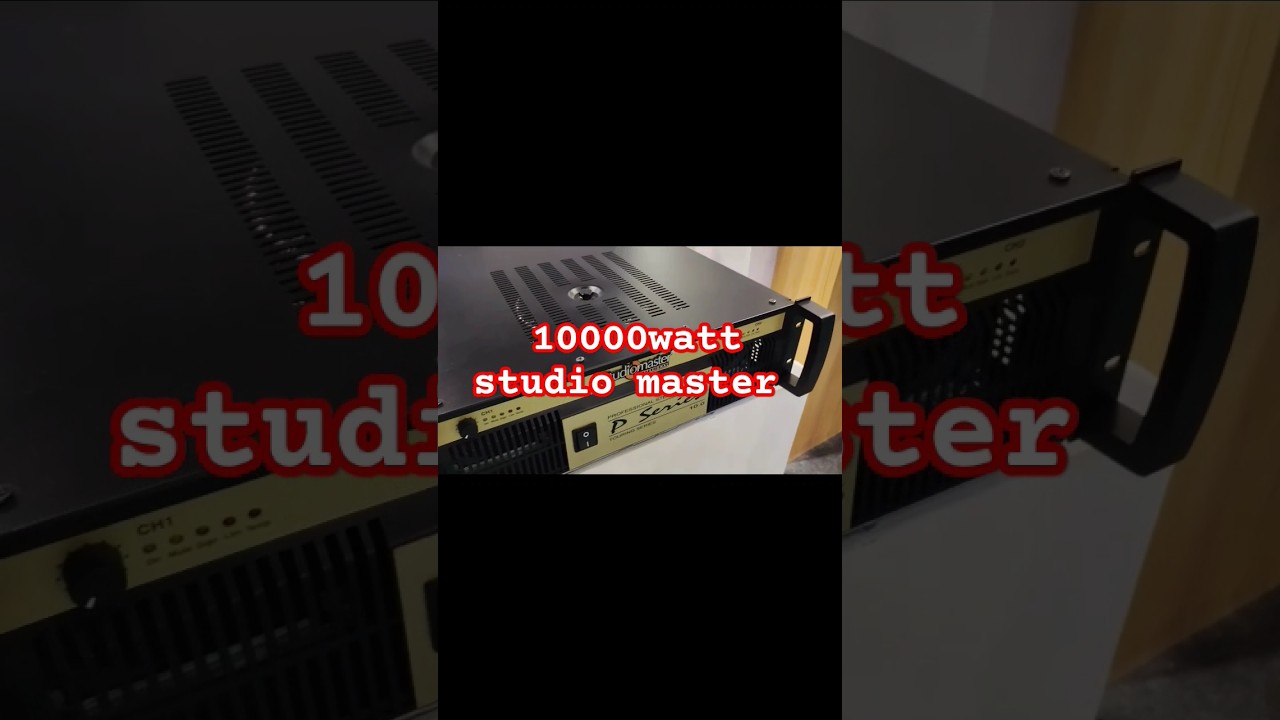 Studio master 10000watt amplifier, #sound #studiomaster #studiomaster1000watt