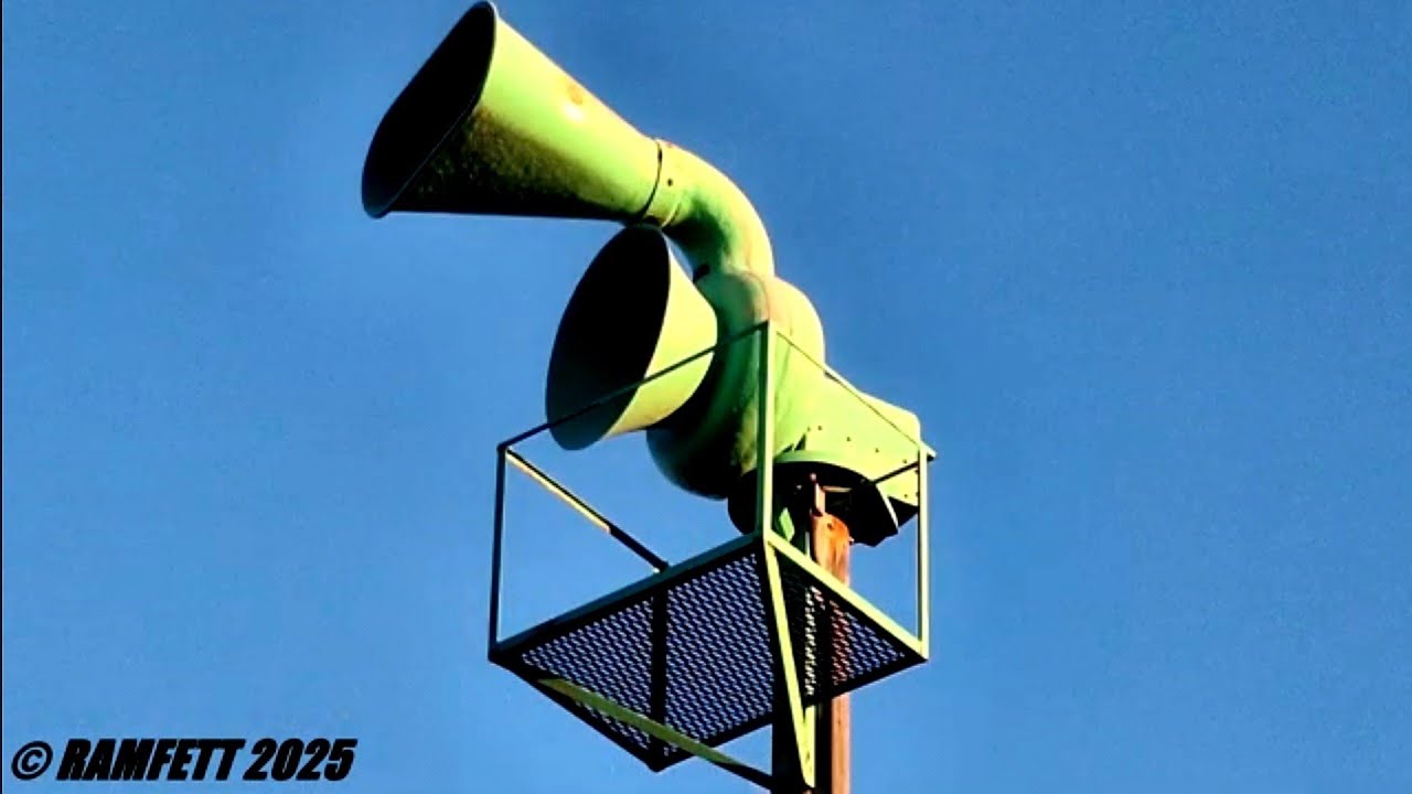 Milwaukee, WI Tornado Siren Fail, Ambiance, Maintenance and Growls 10/9/2024