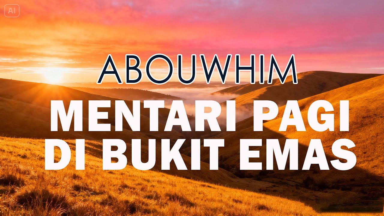 MENTARI PAGI DI BUKIT EMAS - COVER -  M,STUDIO