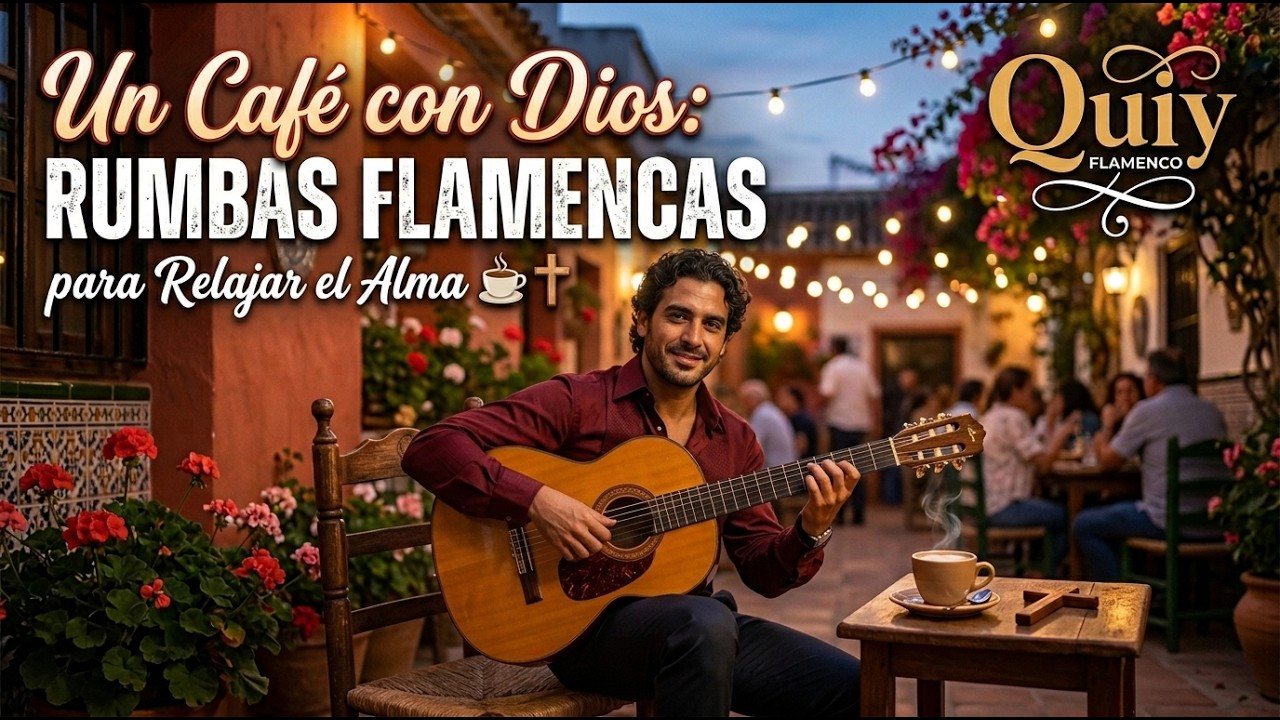 Un Café con Dios: Rumbas Flamencas para Relajar el Alma ☕✝️