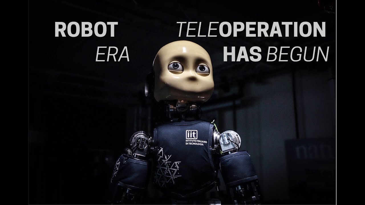Robot Teleoperation Era Has Begun | iCub