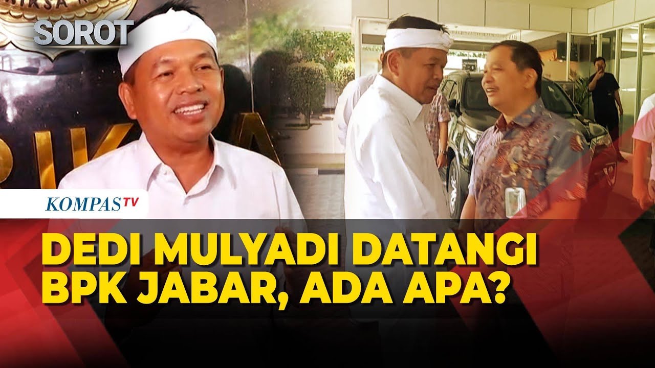 [FULL] Keterangan Dedi Mulyadi usai Datangi BPK Jabar, Cek Dana Pemda Mengendap