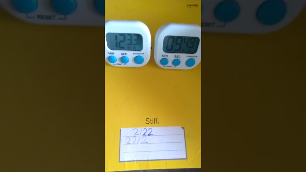 BCG 22:22 Minutes Stopwatch and Countdown (2.2 Two Days Remix World Boxing NES V01 