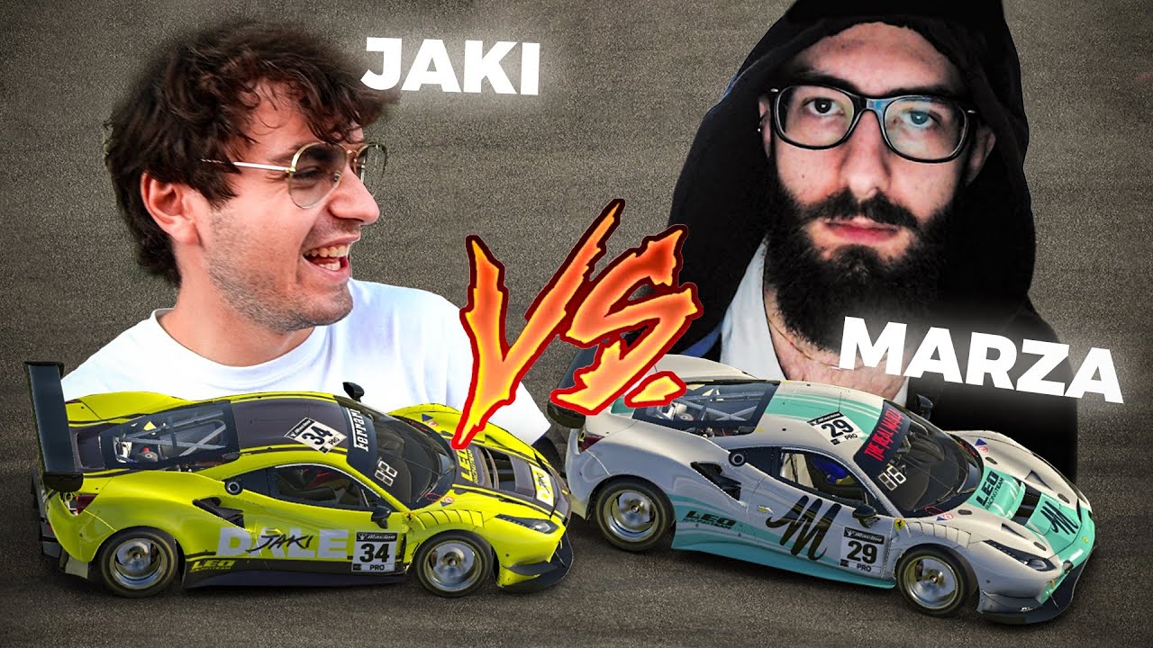 JAKIDALE VS MARZA in FERRARI!