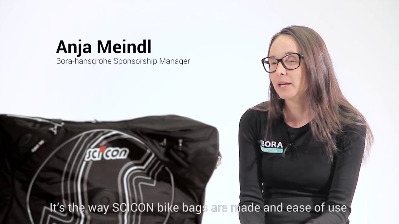 Scicon - BORA - Hansgrohe Pro Cycling Team travelling with SCICON Bags