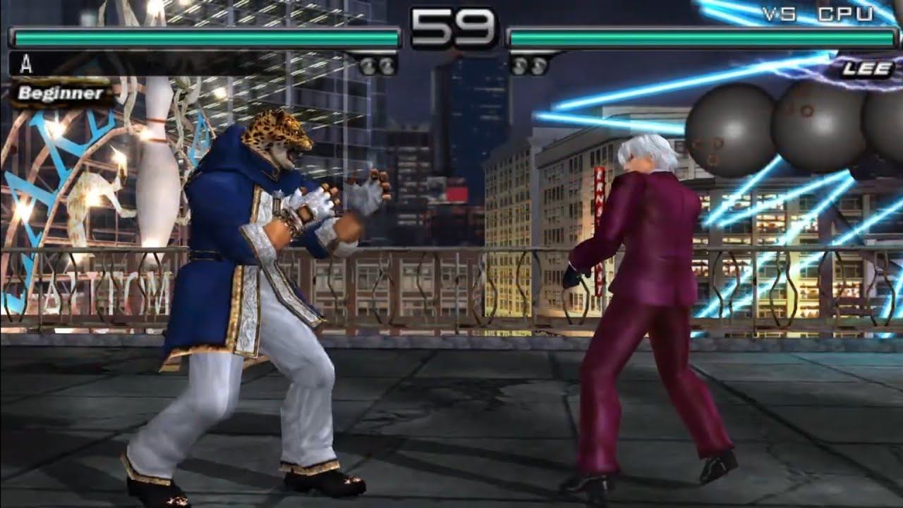 Tekken 5: Dark Resurrection -- Gameplay (PSP)