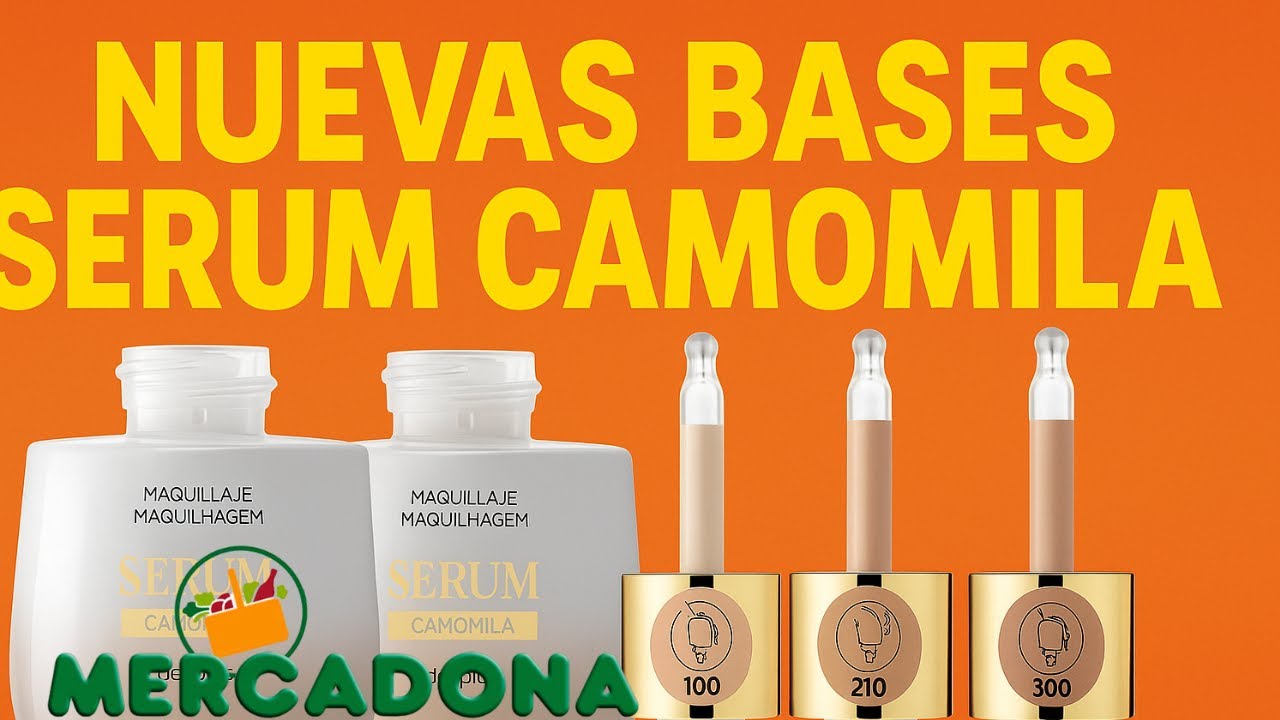 NOVEDAD MERCADONAMaquillaje S&eacute;rum Camomila Deliplus |&iquest;Vale la Pena? Review Completa  Opini&oacute;n Sincera