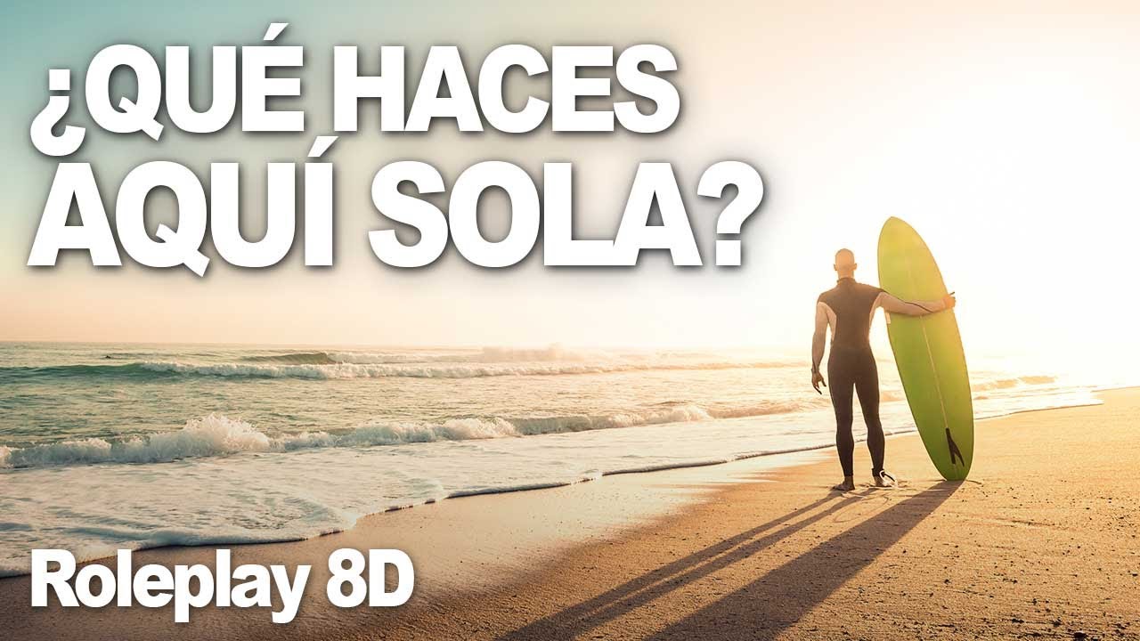 Chico SURFER te coquetea en la playita 🥵🥵 | Roleplay 8D | Best ASMR Ever
