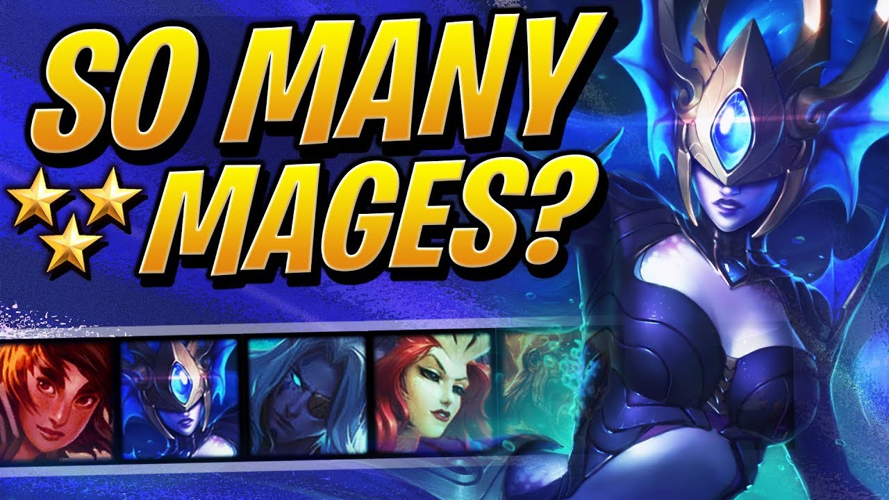 SO MANY 3 STAR MAGES!? | Teamfight Tactics Set 2 | TFT | League of Legends Auto Chess