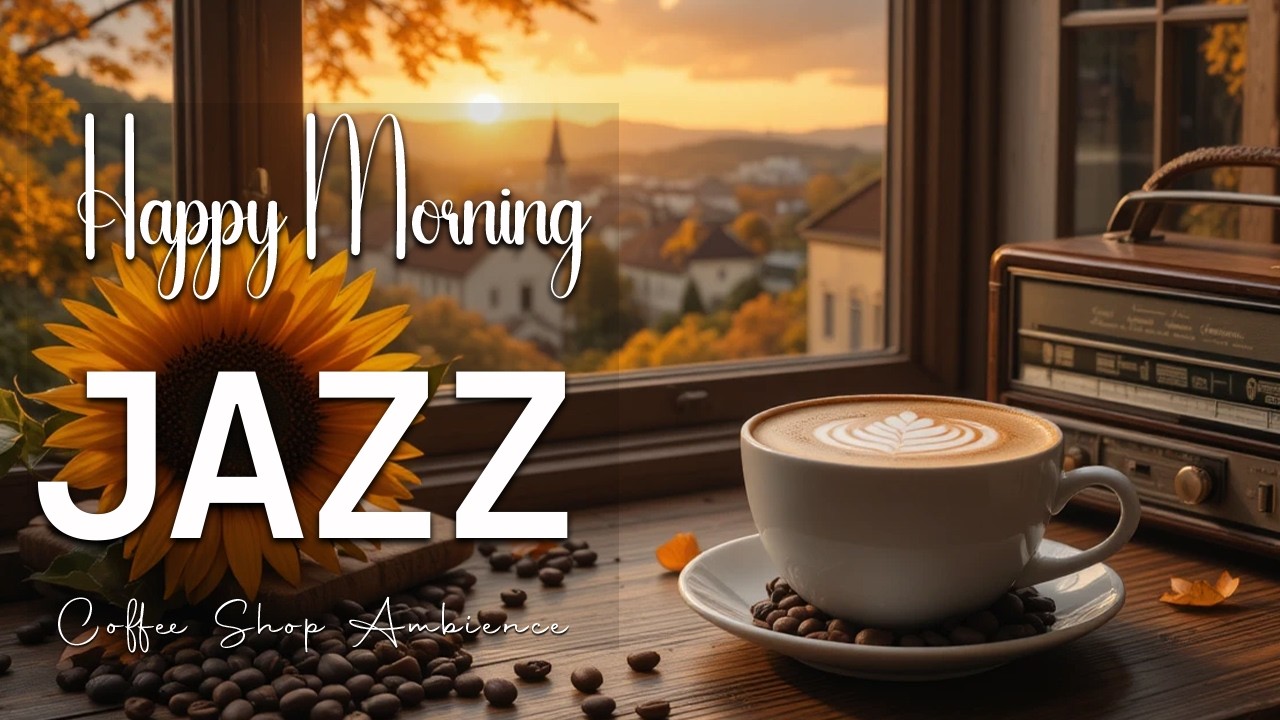 Happy Morning Jazz ☕ Bossa Nova background for Happy Moods, Great Moods & Stress Relief