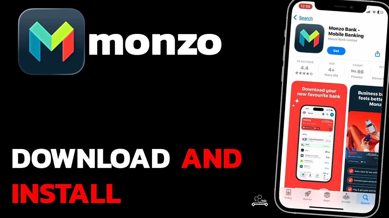 Как скачать и установить приложение Monzo Bank (2025)?
