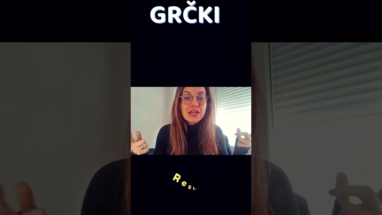 GRČKI ZA POČETNIKE- 4 REČI ZA SVAKI DAN