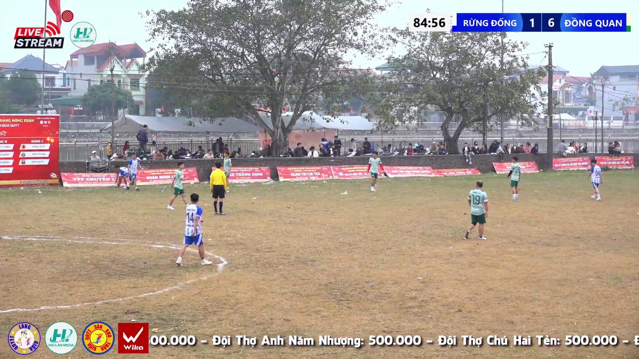 🔴Trực tiếp: Rừng Đống -vs- Đồng Quan