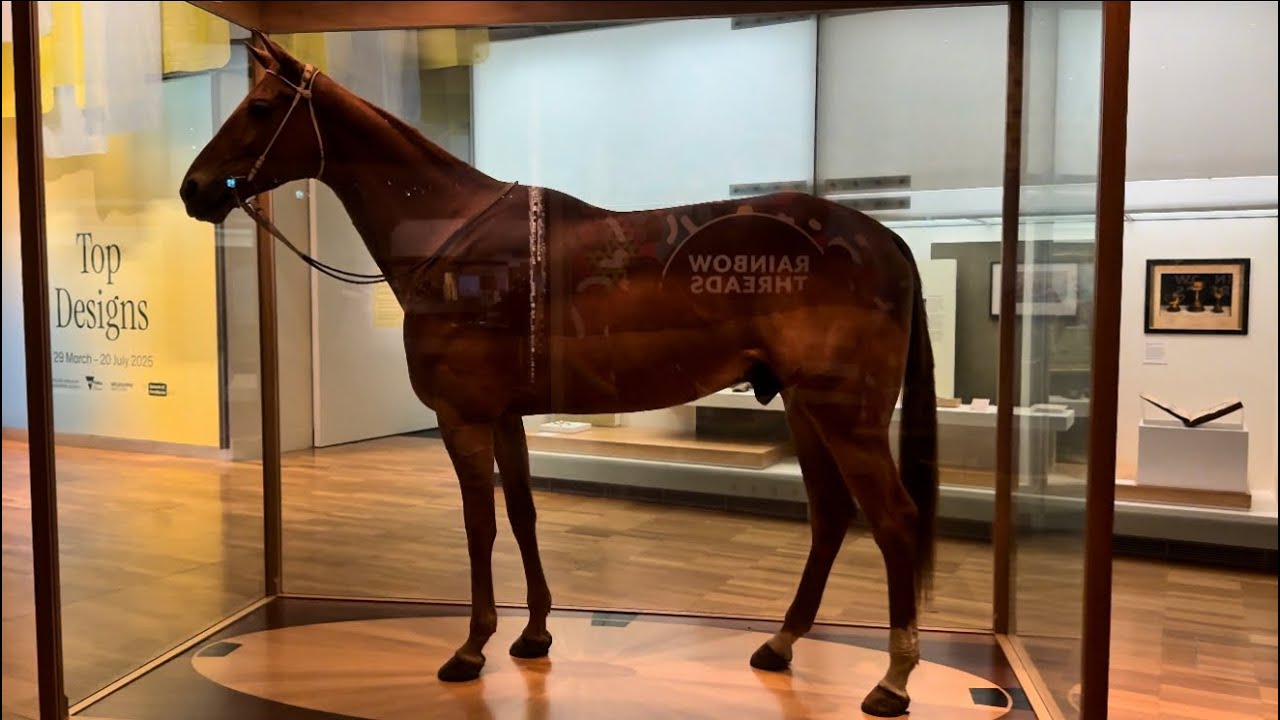 Phar Lap at Melbourne Museum | Legendary Racehorse Exhibit Tour
