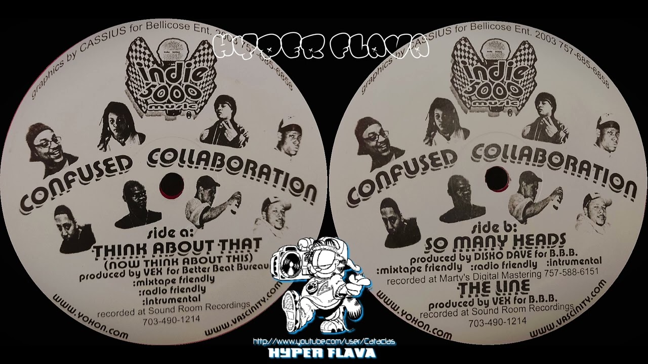 Confused Collaboration - Think About That / So Many Heads / The Line (Full Vinyl, 12