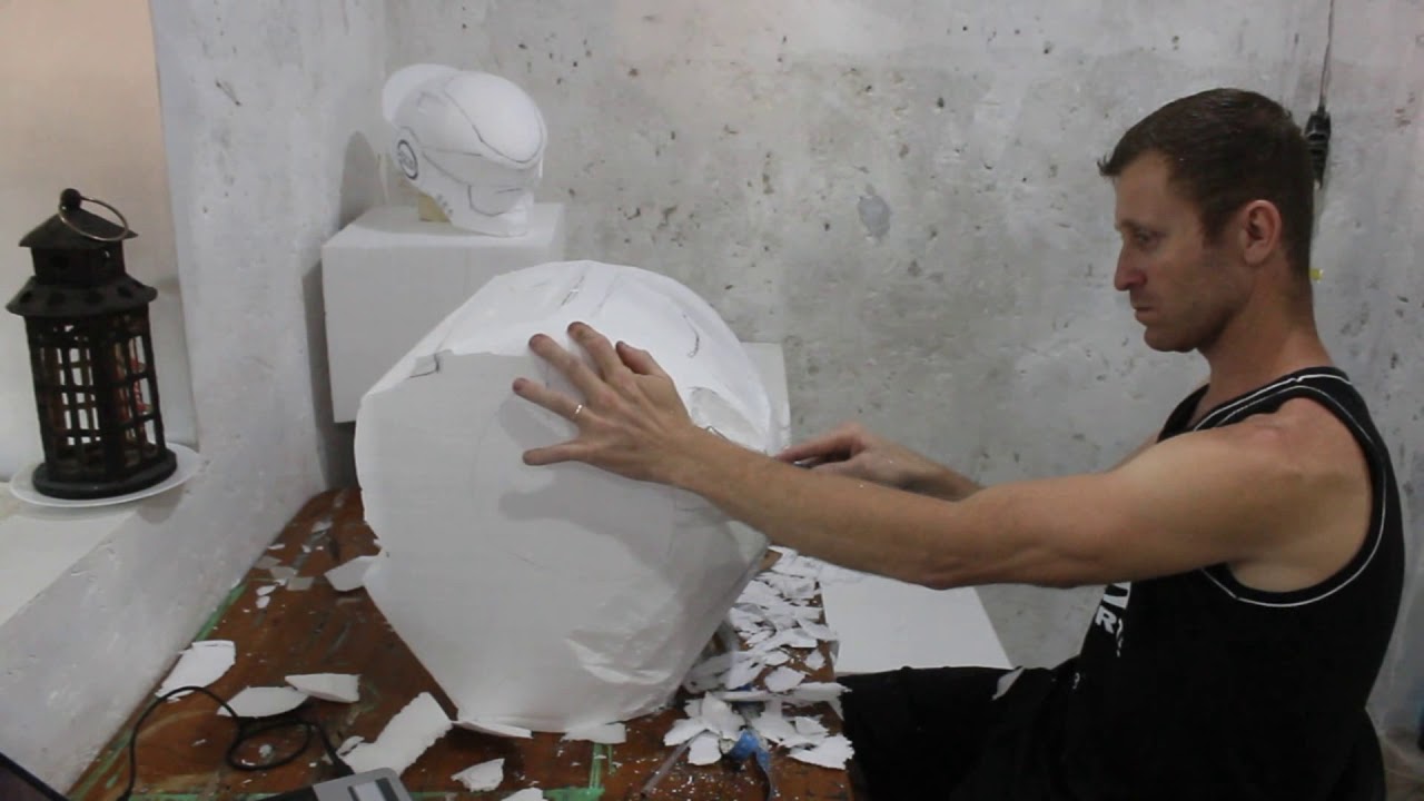 Making Mold of Zero Armor 