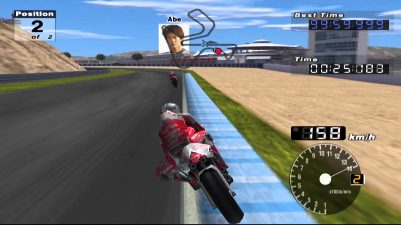 MotoGP 3 (PS2) || Challenge Mode: 1 - 5