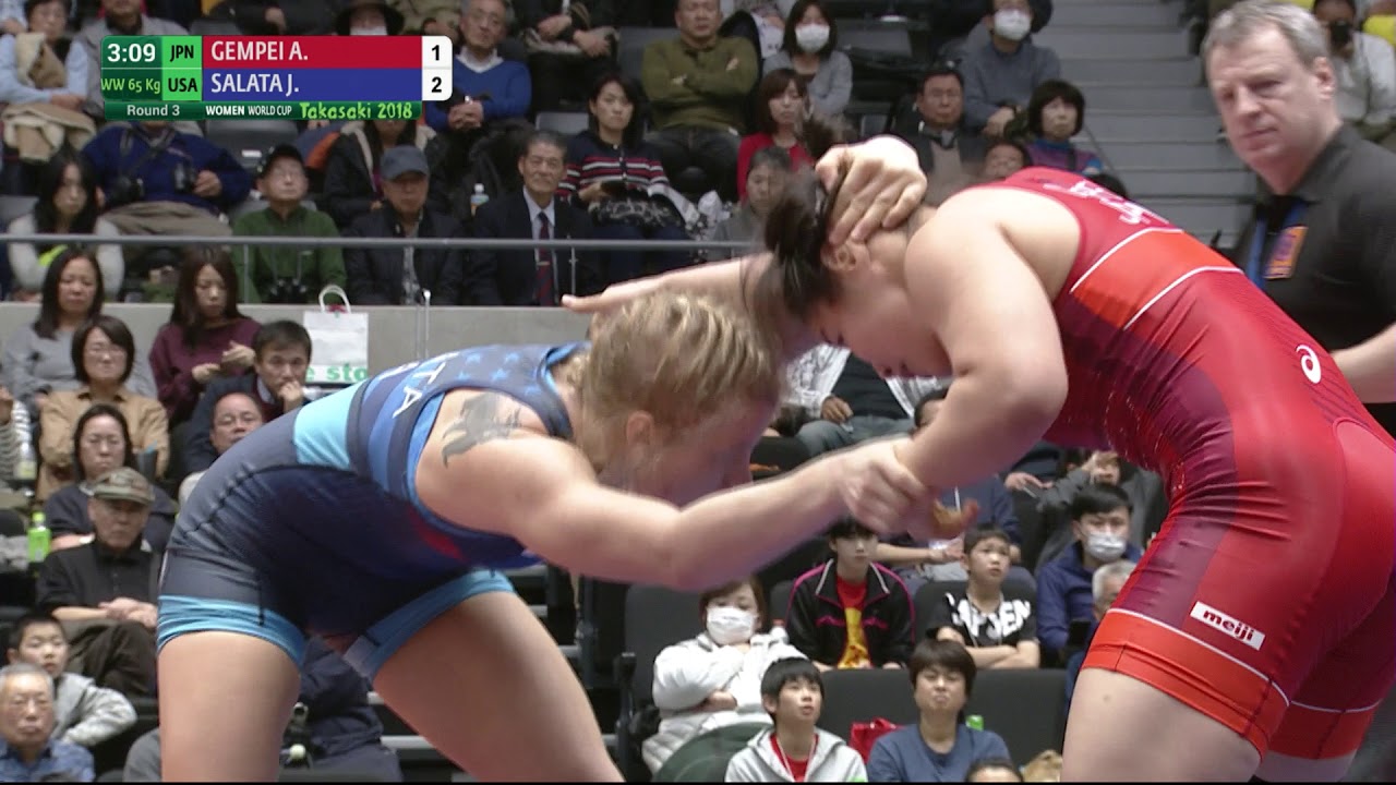 Round 3 WW - 65 kg: A. GEMPEI (JPN) v. J. SALATA (USA)