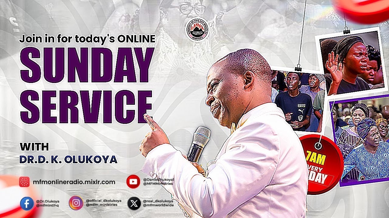 🔴 LIVE | Sunday Service Today | 22nd February, 2026 | Dr D.K. Olukoya | MFM Worldwide