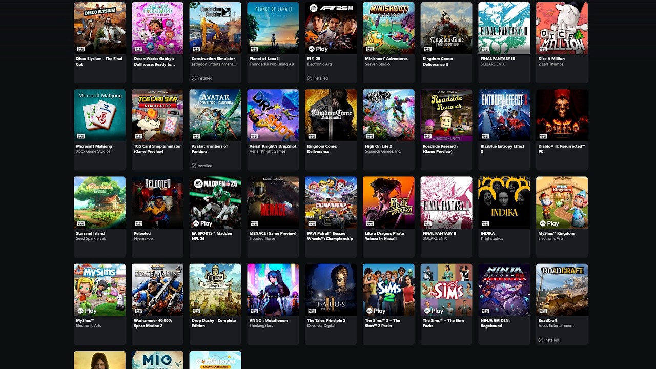 PC Game Pass &ndash; All Games List [March 2026] | Full Updated Library