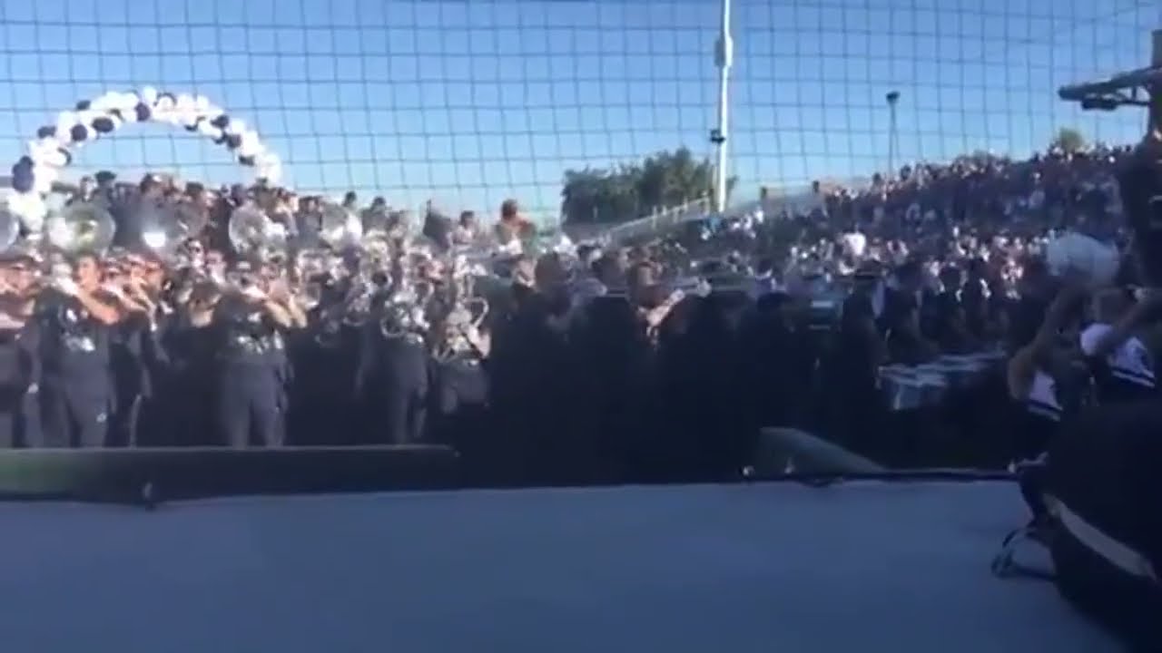 @ThePennStateBlueBand Penn State Blue Band plays their fight songs Fight On, State, Victory, Seven.