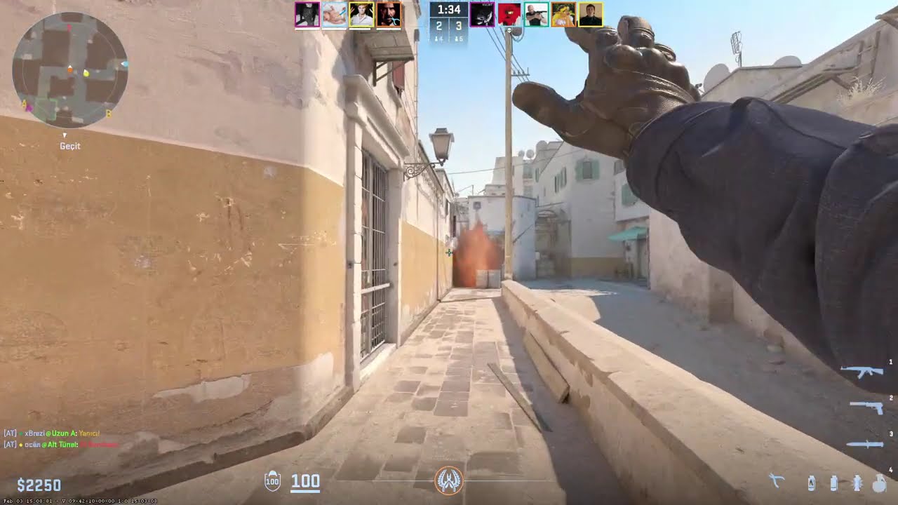 Counter Strike 2  DUST 2 13-4  15 KILL Seçkin (16 KILL ELITE )