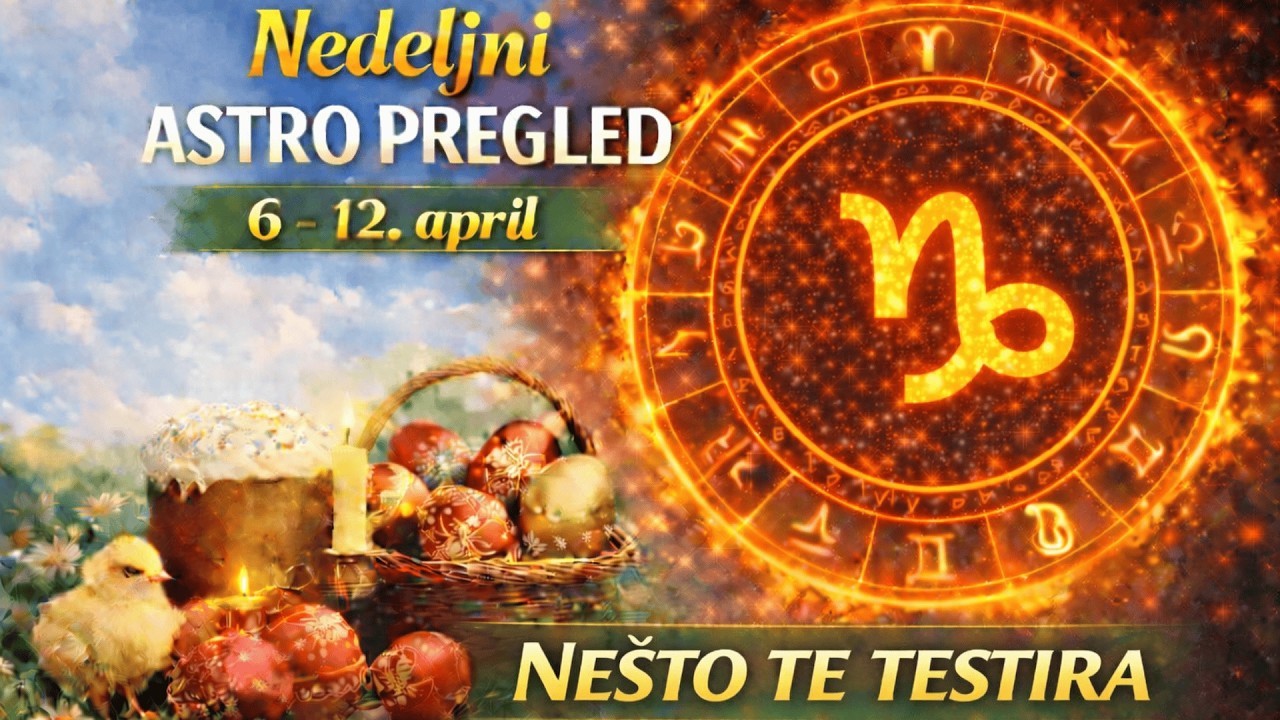 ♑ JARAC | 6&ndash;12. april 2026 | Sve dolazi na proveru