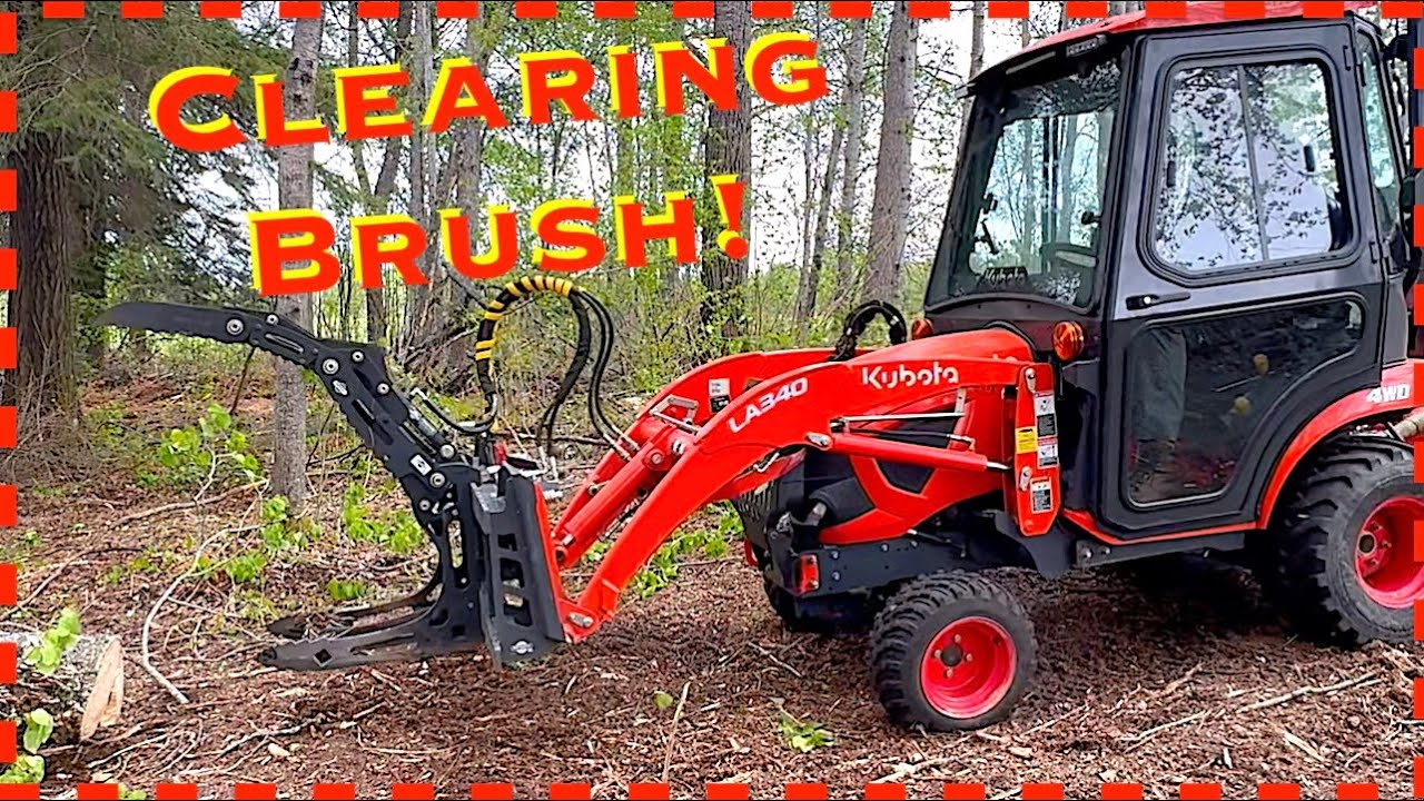 Brush Clearing With the Ultimate Trio: Pole Saw, Flail Mower & Artillian Grapple!