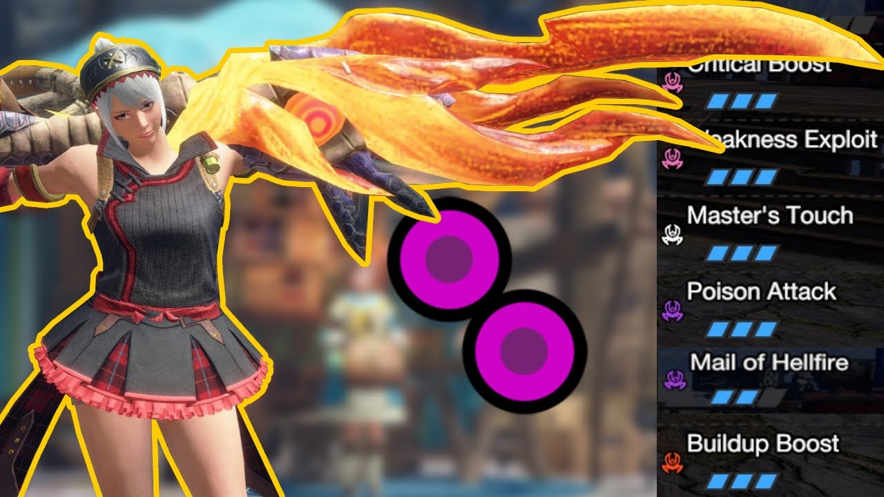 Poison Insect Glaive Build For Monster Hunter Sunbreak