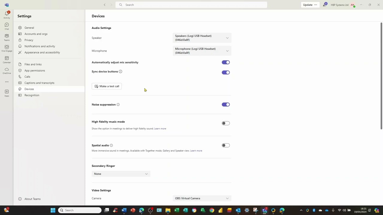 Microsoft Teams: How to Change Webcam & Audio Settings in Microsoft Teams