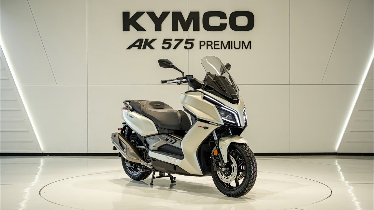 Первый взгляд на Kymco AK 575 Premium 2026 года &ndash; этот скутер ощущается как супербайк.