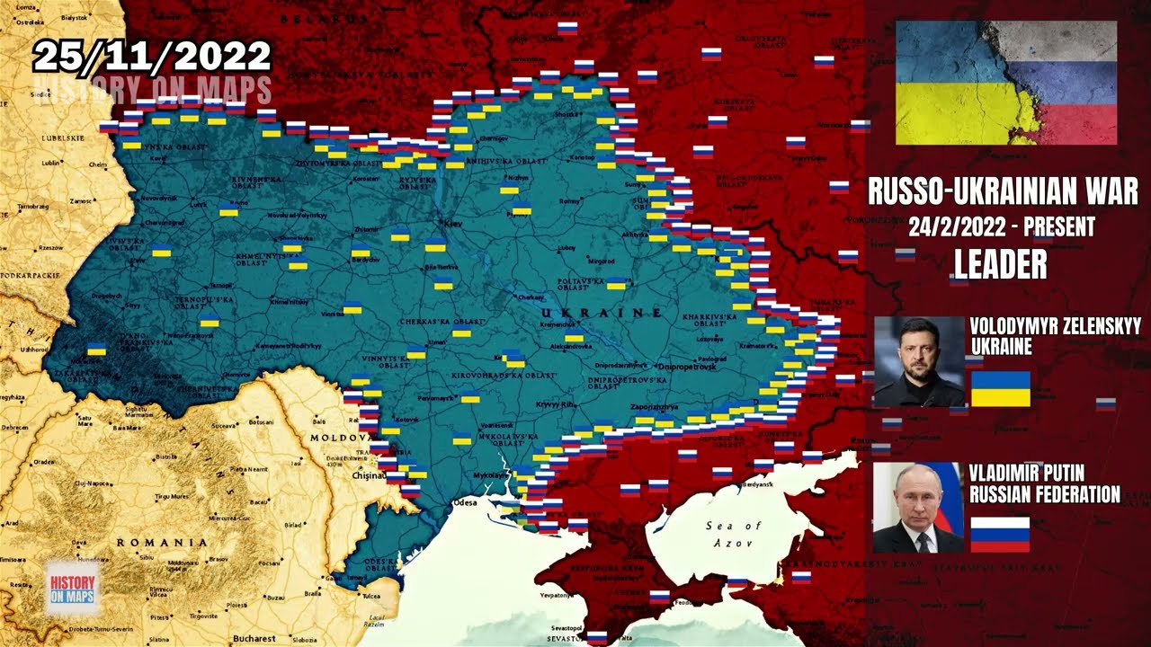 Russian Invasion of Ukraine Every Day (2022 - July 2026)