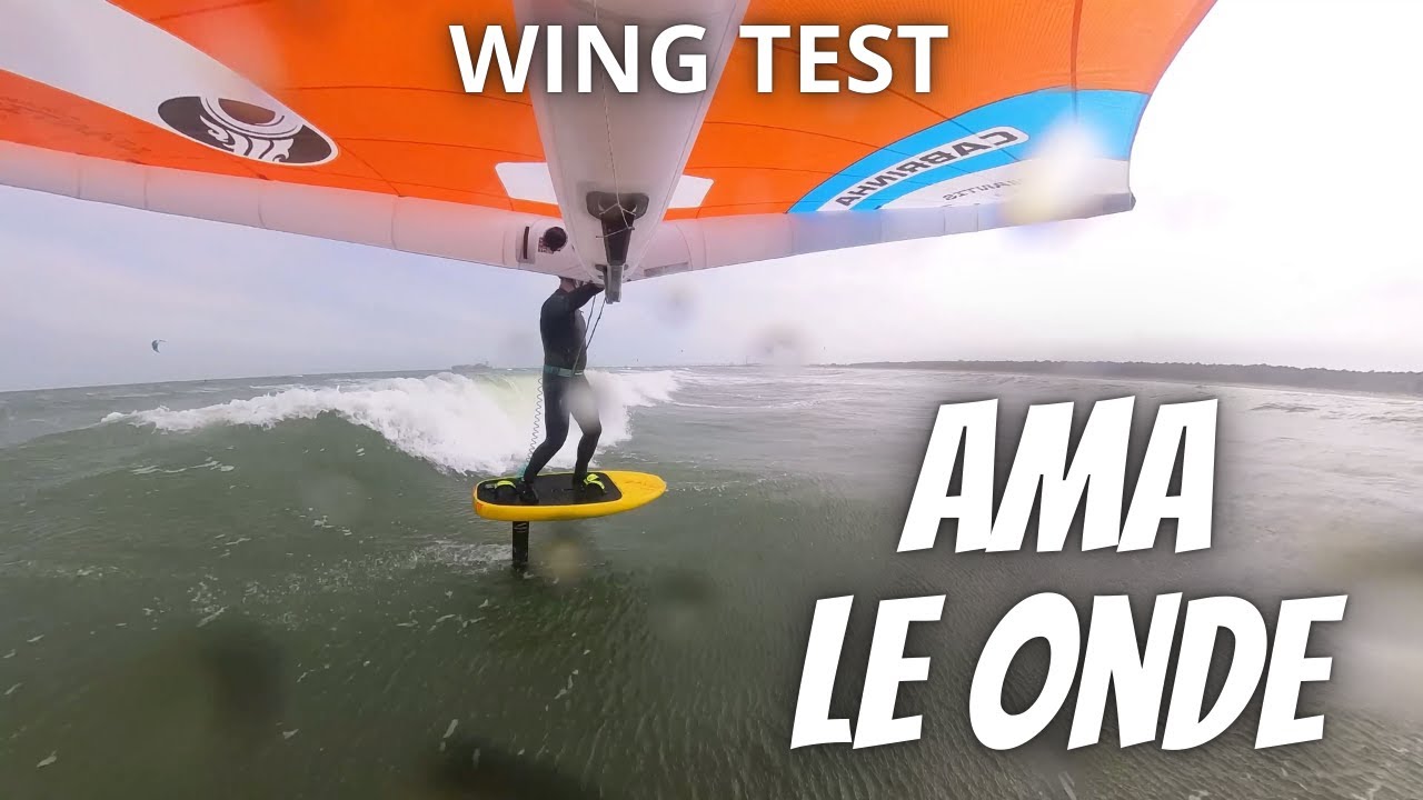 TEST Cabrinha Mantis 2025 - Di sicuro una delle migliori wing per fare wave riding