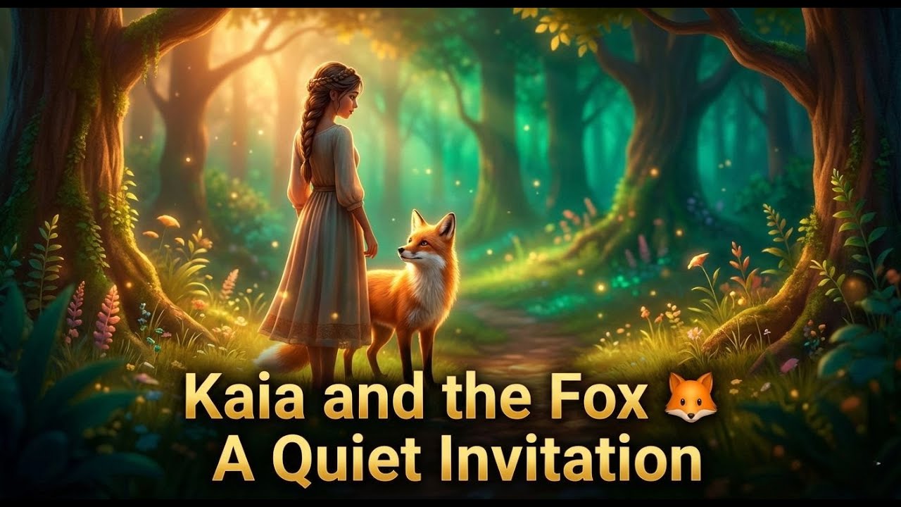 Kaia and the Fox | A Gentle Spiritual Story from Elderwood Forest