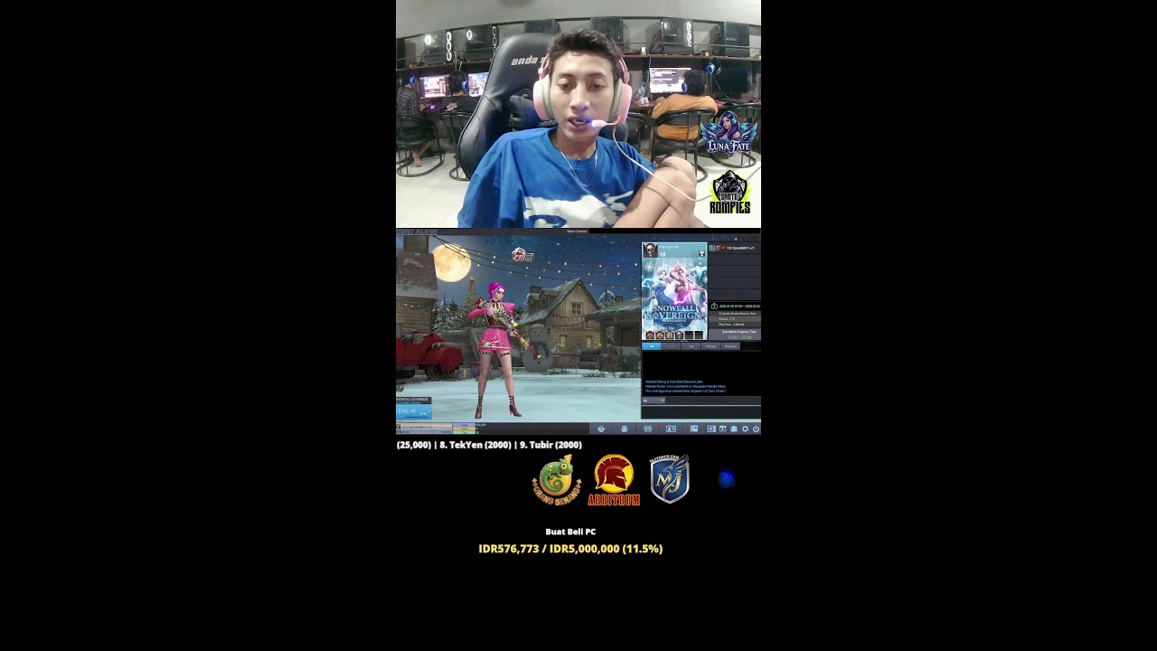 MALAM KAWAN KAWAN AWAK  #pointblank  #game #livestream