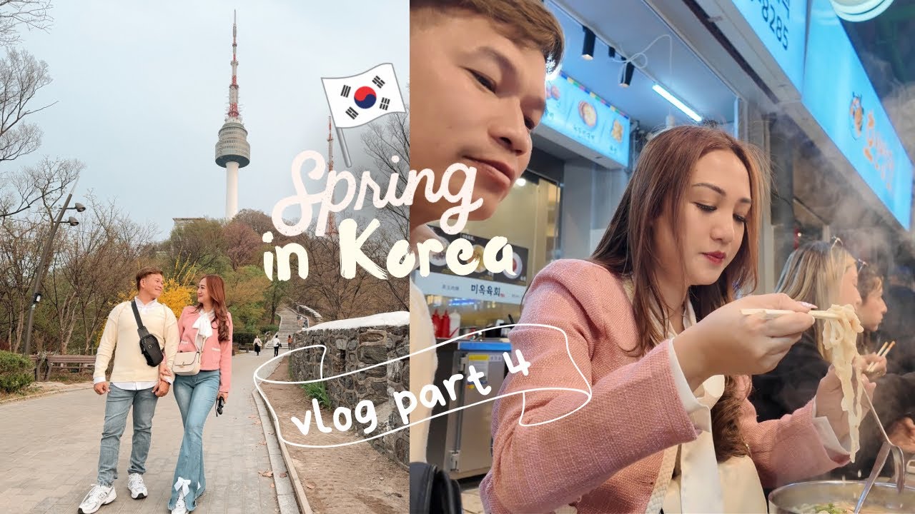 Namsan Tower | Gwangjang Market | SoKor 2024 Part 4 🇰🇷 Shen Asidor Vlogs