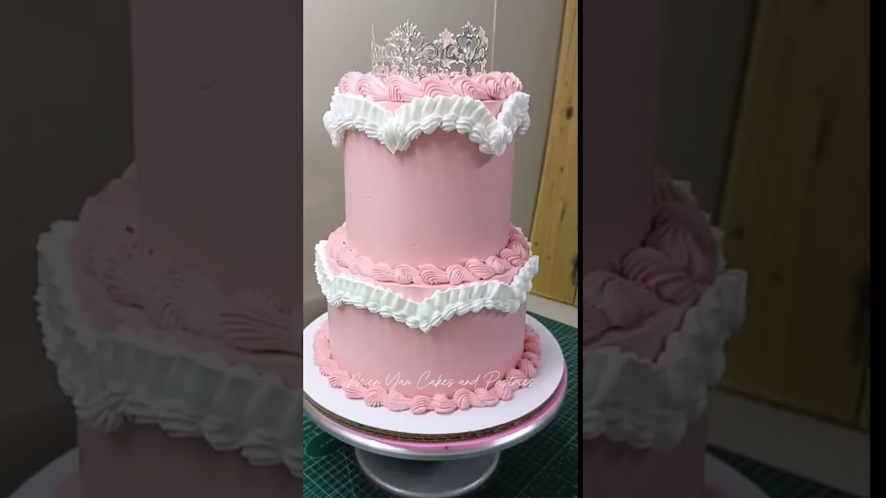 Princess Vintage Cake | Pink Cake