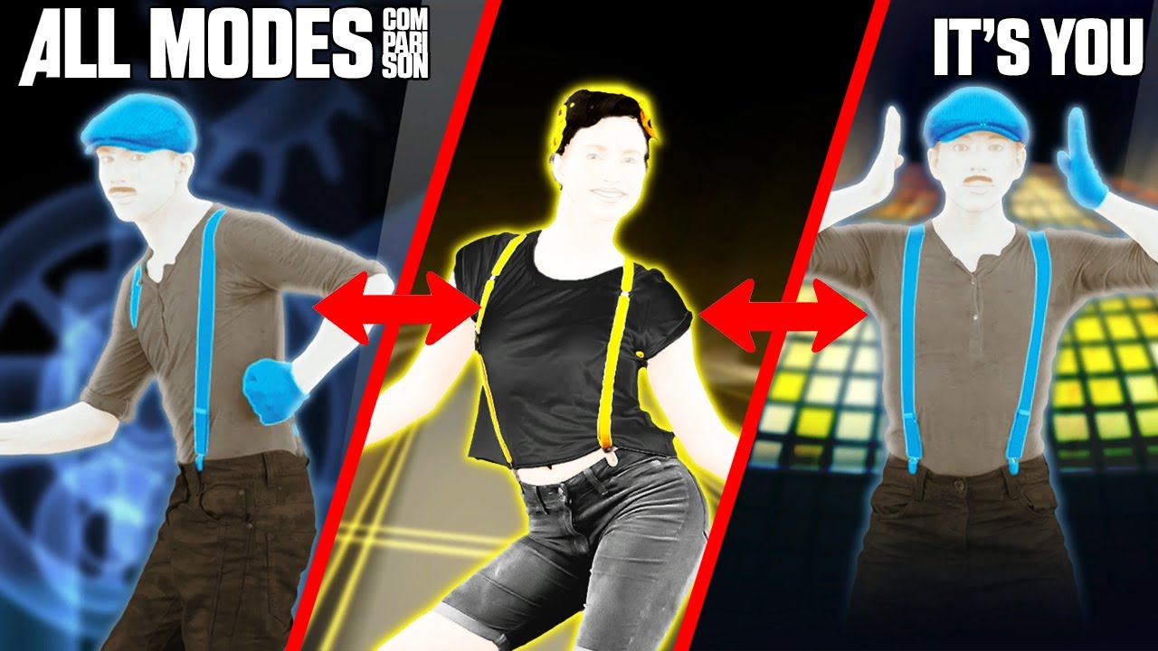 JUST DANCE COMPARISON - IT'S YOU [ALL MODES]