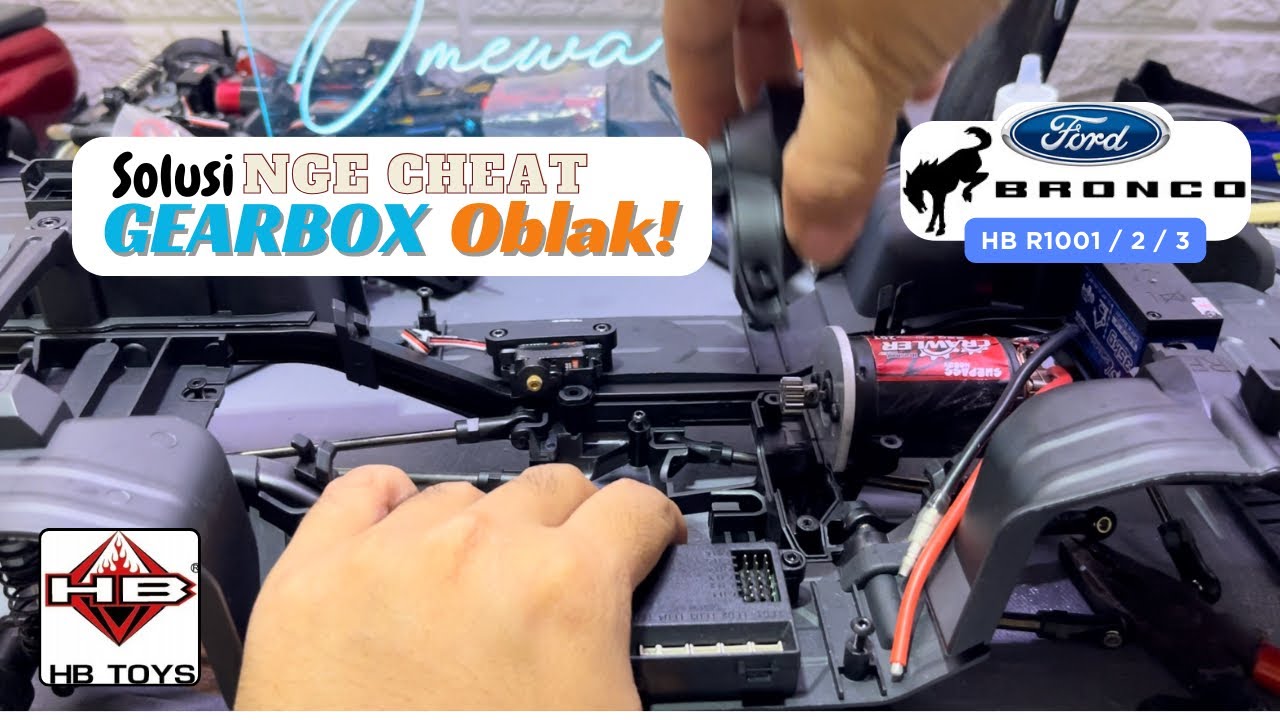 Ini Obat Penyakit Gearbox motor mounting HB R1001 Bronco oblak oklok oklok jadi RIGIT | OmEWA