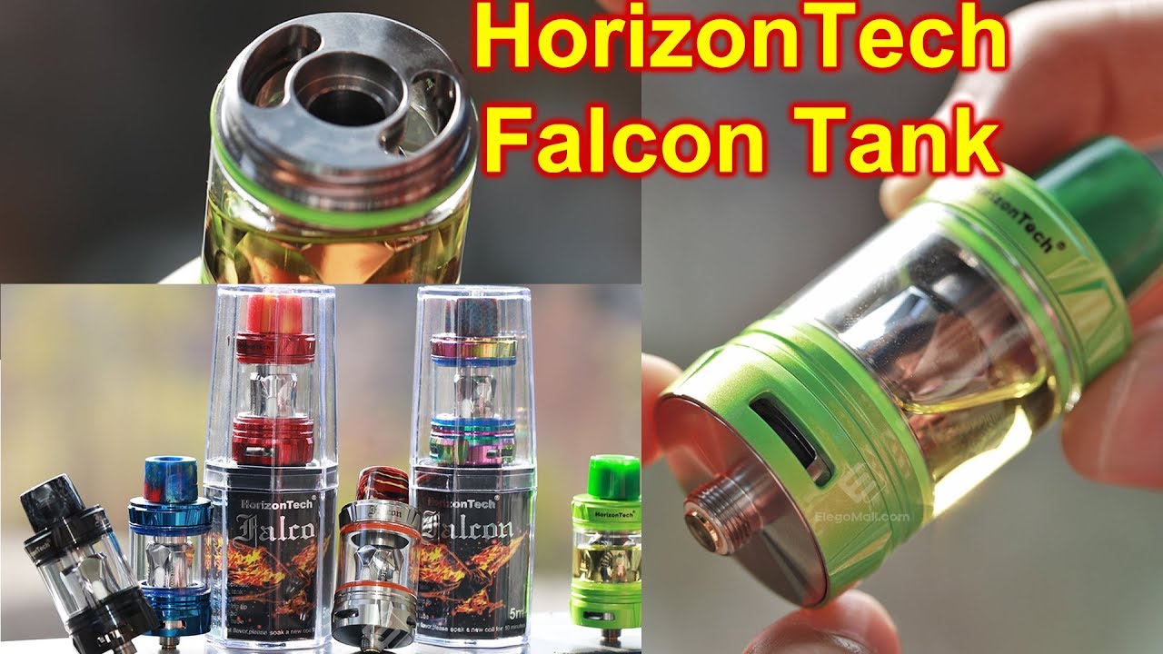 First Organic Vape Horizon Tech Falcon Sub Tank | Best longevity sub ohm atomizer | Elegomall.com